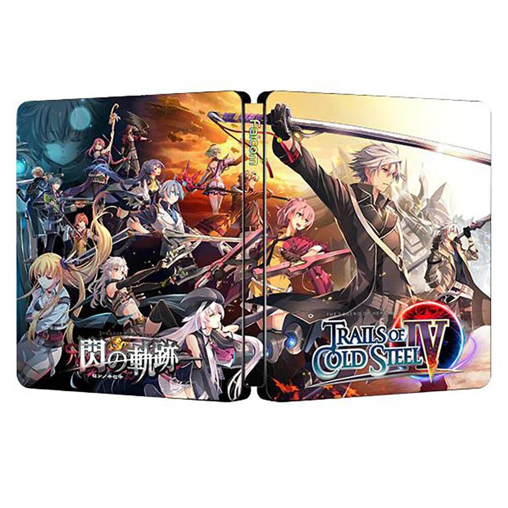 New The Legend of Heroes Trails of Cold Steel IV G2  Steelbook Case Custom Made