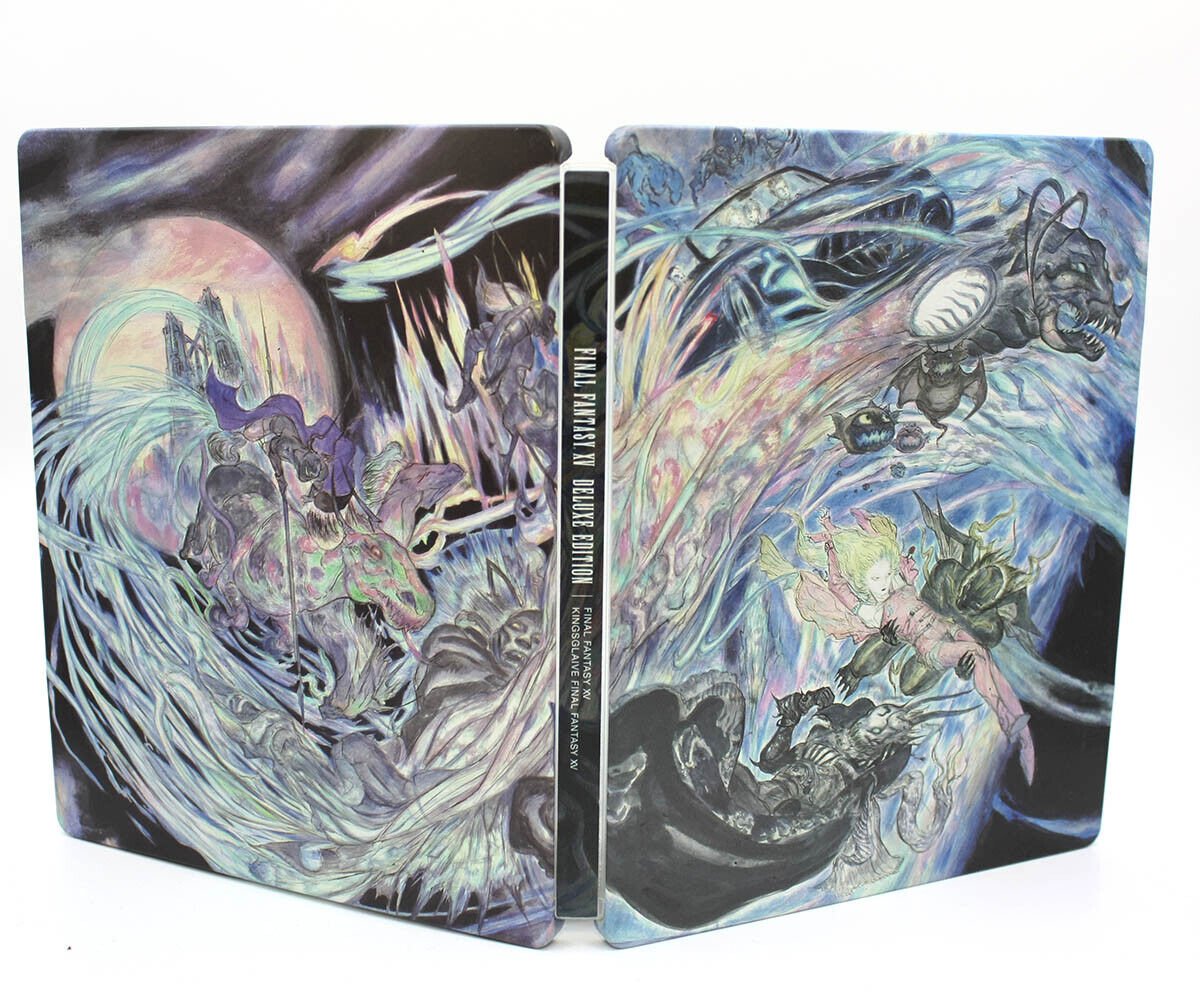 New Rare Official Limited Edition Kingsglaive Final Fant Steelbook Case No Game