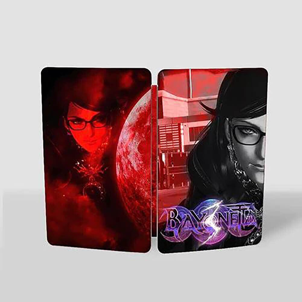 New Limited Edition Bayonetta 3 Steelbook Custom Made For Nintendo Switch