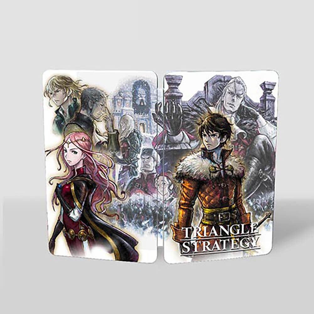 New Limited Edition Triangle Strategy Steelbook Custom Made For Nintendo Switch