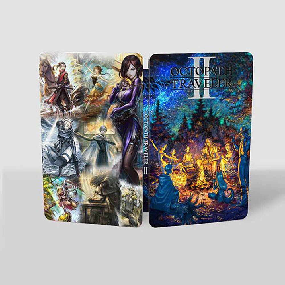OCTOPATH TRAVELER II Classic Edition Steelbook Custom Made For Nintendo Switch