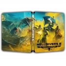 New Rare Limited Edition Helldivers 2 G2 Steelbook Case Custom Made No Game