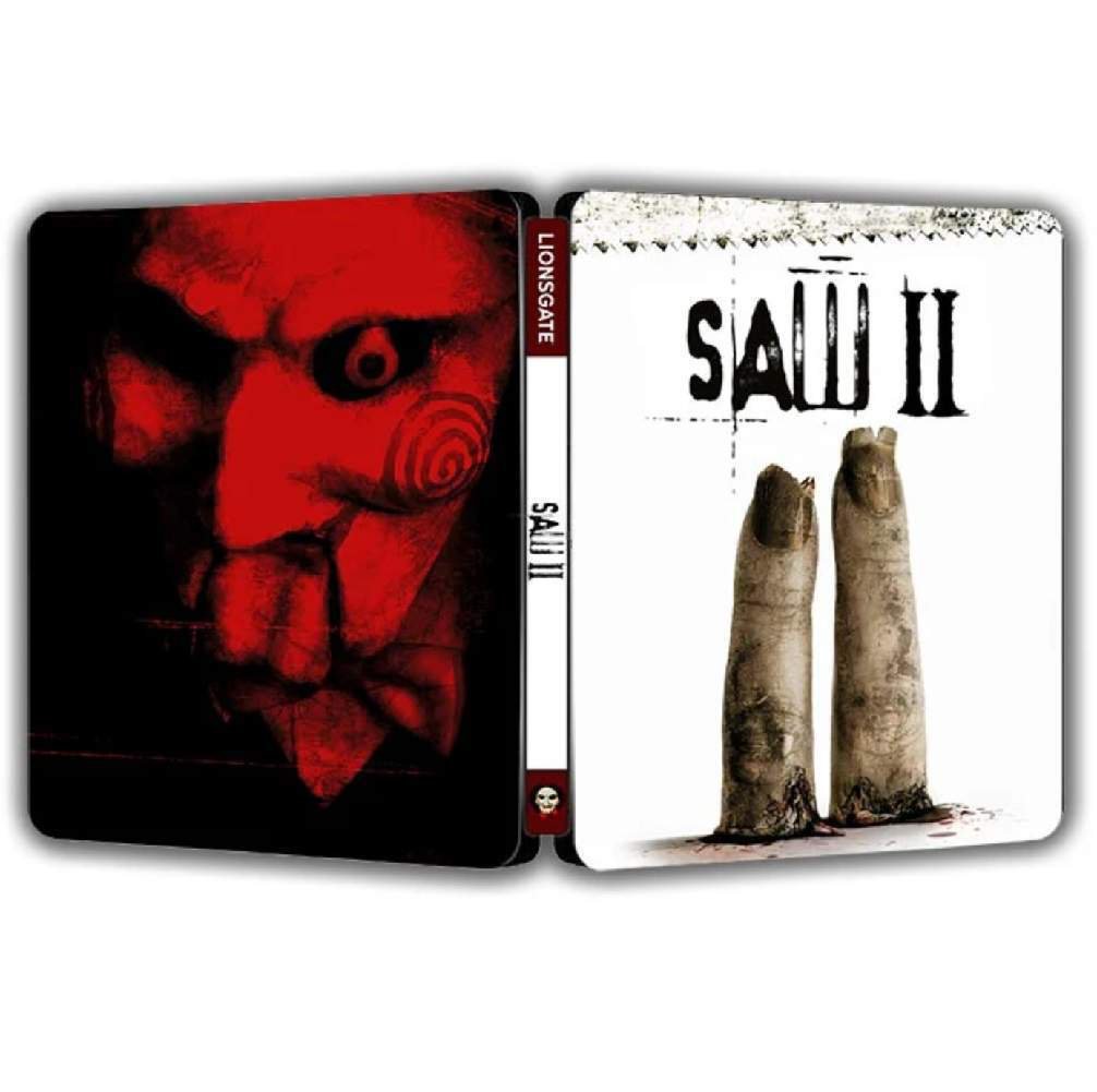 New Rare Limited Edition SAW II 2005 JIGSAW COLLECTIO Steelbook Case Custom Made