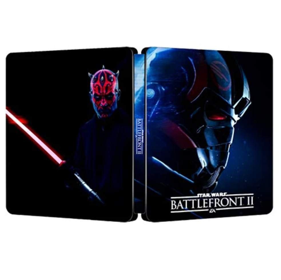 New Rare Limited Edition Star Wars Battlefront II G2 Steelbook Case Custom Made
