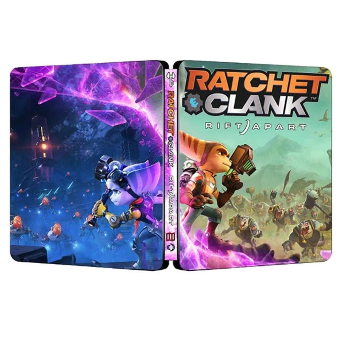 New Limited Edition Ratchet & Clank Rift Apart G2 Steelbook Case Custom Made