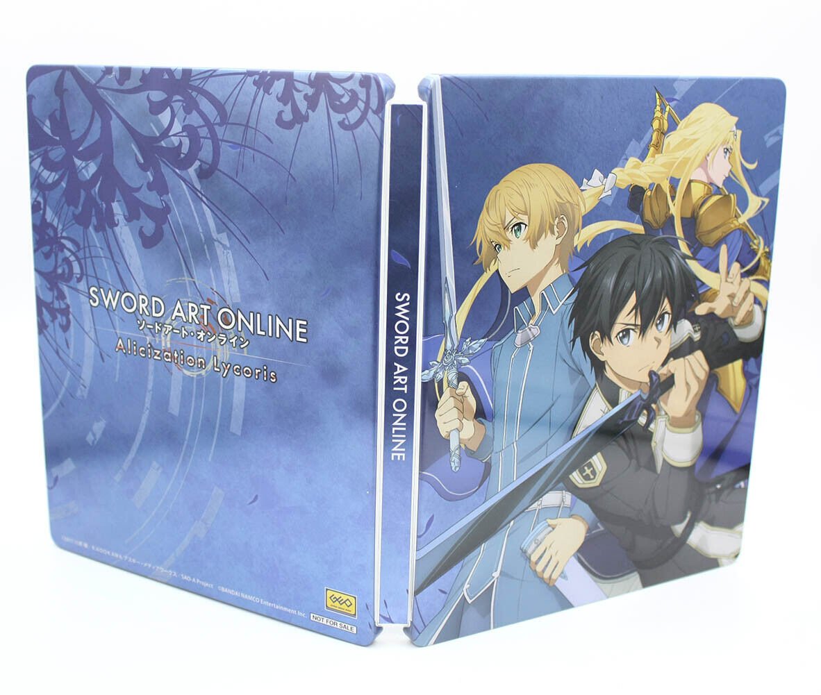 New Official Sword Art Online: Alicization Lycoris G2 Steelbook Case No Game