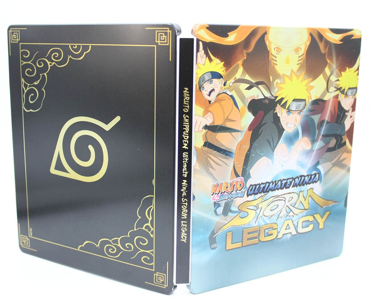Official Limited Naruto Shippuden: Ultimate Ninja Storm Legacy G2 Steelbook Case