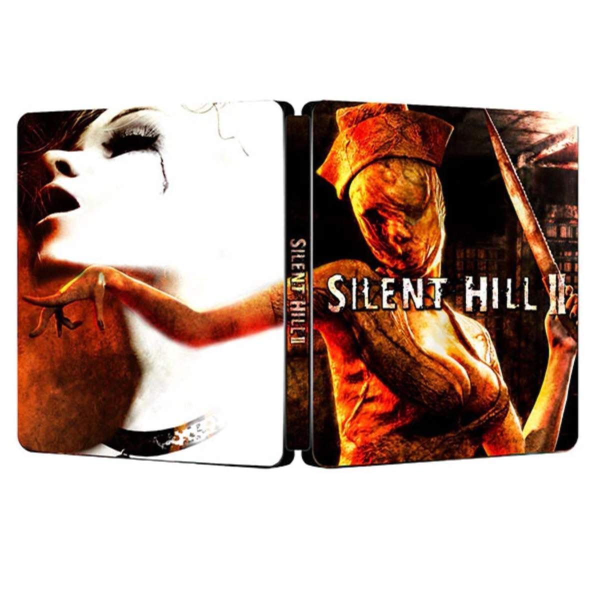 New Rare Limited Edition Silent Hill 2 G2  Steelbook Case Custom Made PS4 5 XBOX