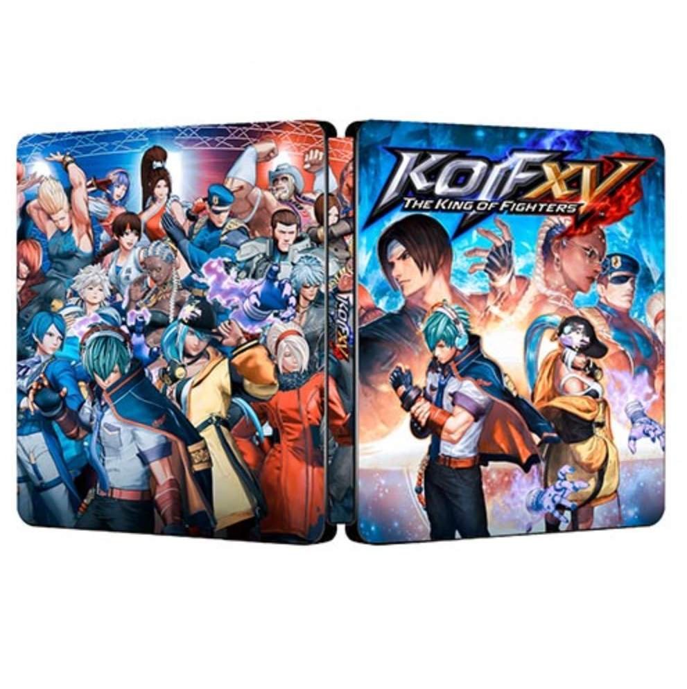 New Limited Edition KOF XV The King of Fighters 15 G2 Steelbook Case Custom Made