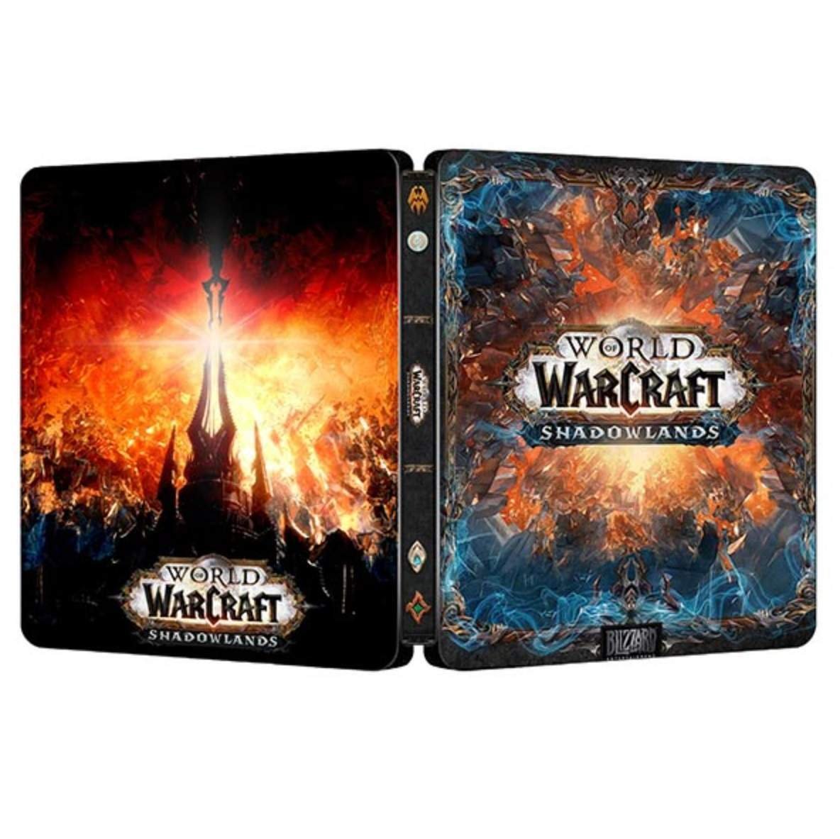 Limited Edition World Of Warcraft(WOW) Shadowlands G2 Steelbook Case Custom Made