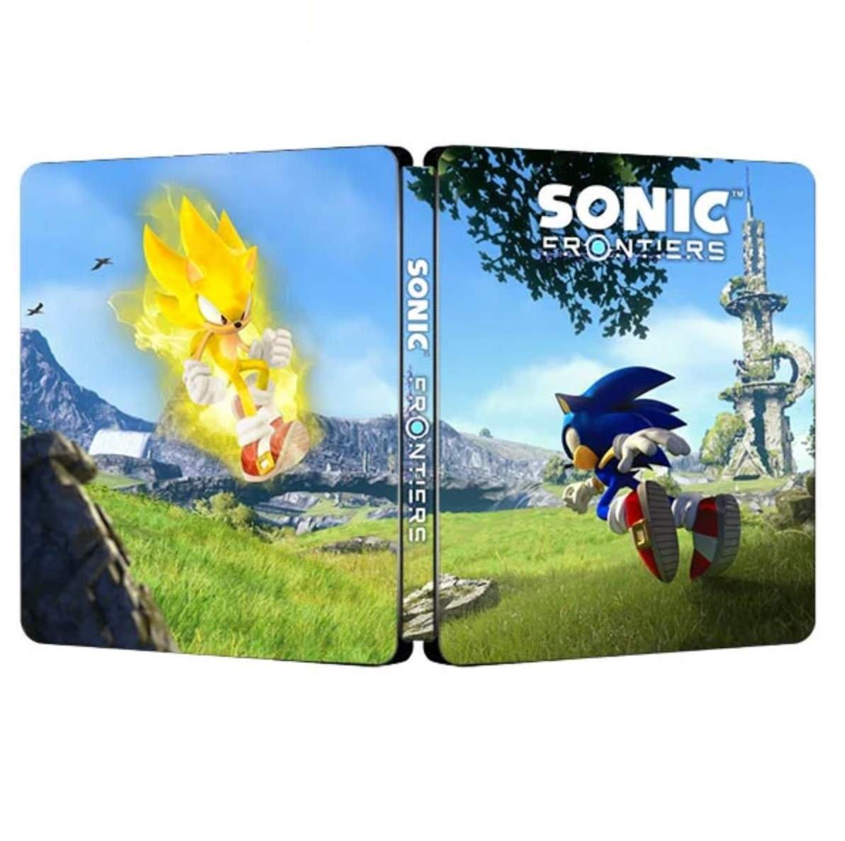 New Rare Limited Edition Sonic Frontiers First G2 Steelbook Case Custom Made