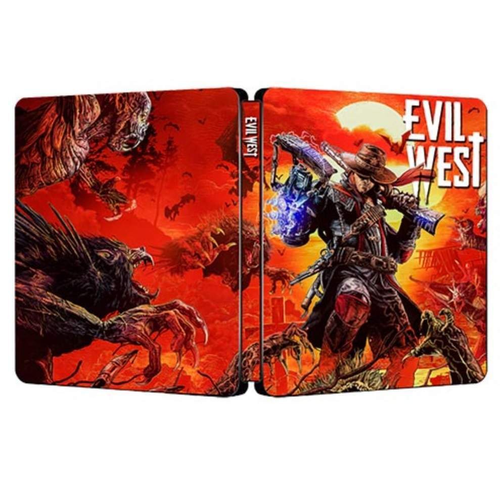 New Rare Limited Edition Evil West G2 Steelbook Case Custom Made PS4 5 XBOX