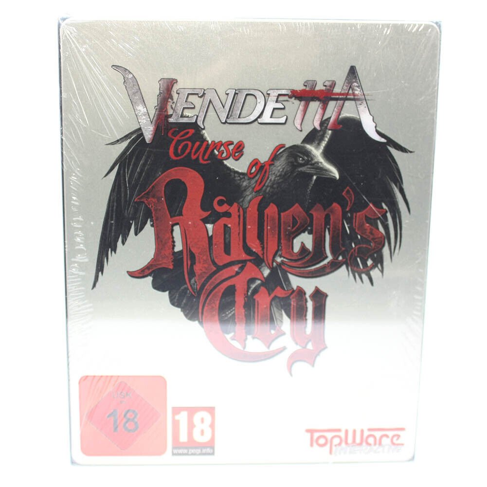 New Rare PC Game REVENGE: Curse of Raven's Cry - Steelbook Edition [PC]