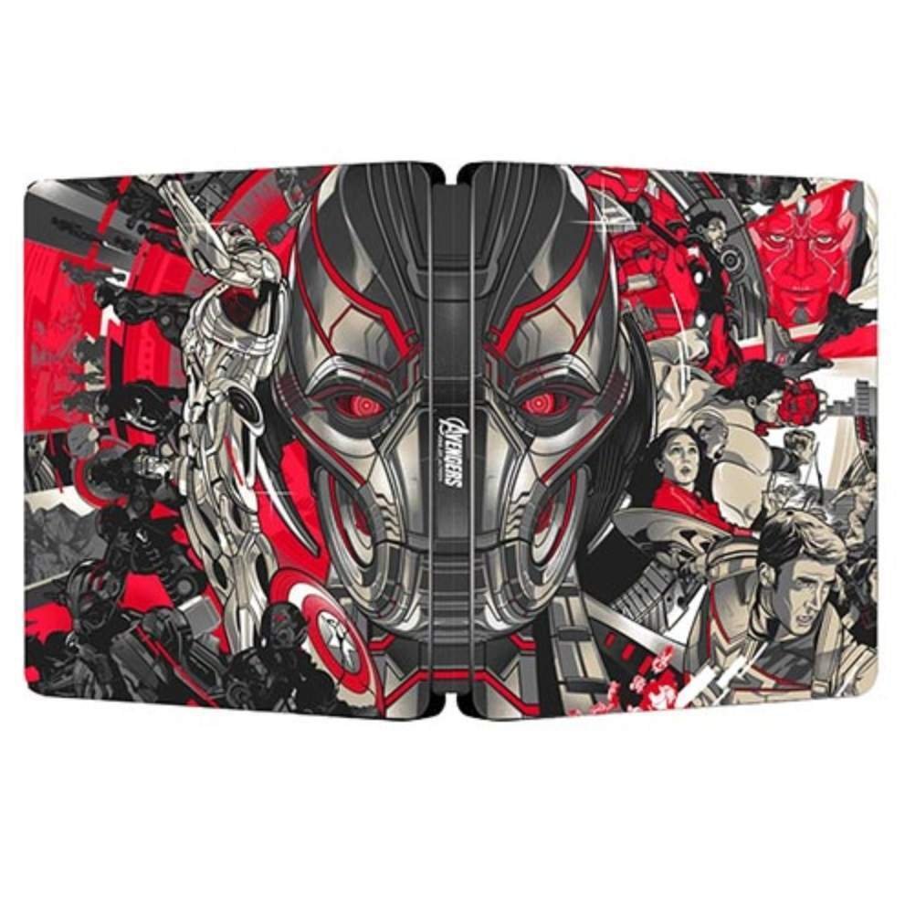 Limited Marvel Studios - Avengers: Age of Ultron G2 Steelbook Case Custom Made