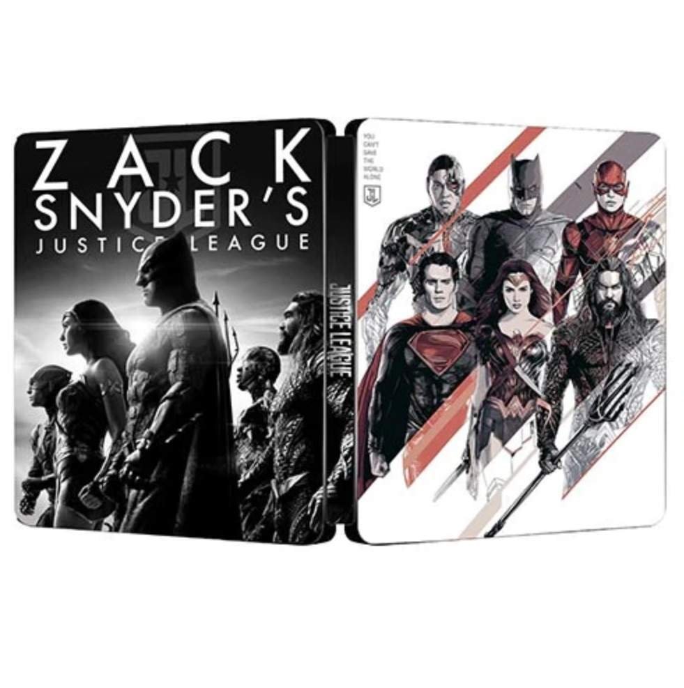 Limited DC Zack Snyder's Justice League 2021 G2 Steelbook Case Custom Made