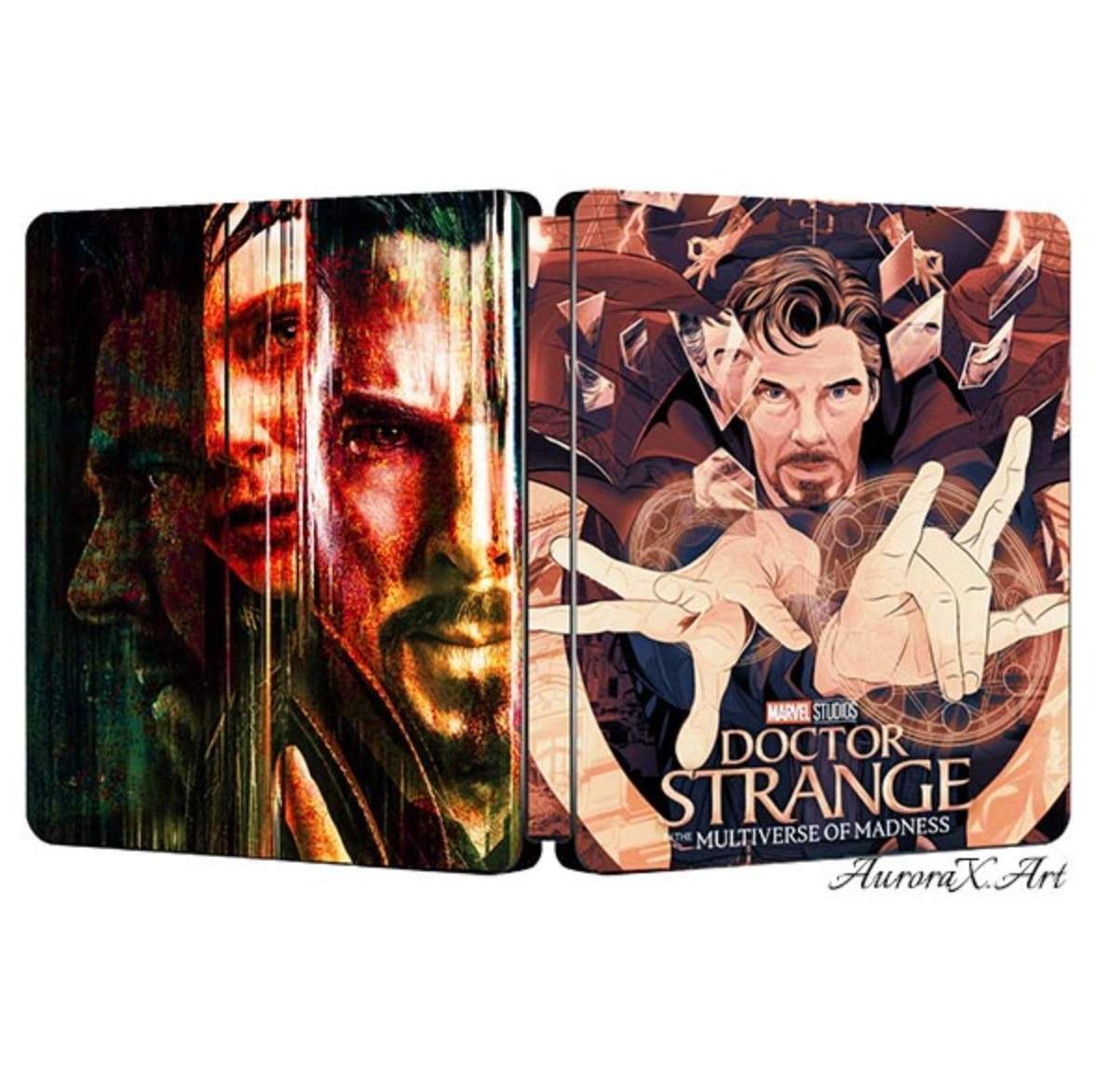 Limited Doctor Strange in the Multiverse of Madness Steelbook Case Custom Made