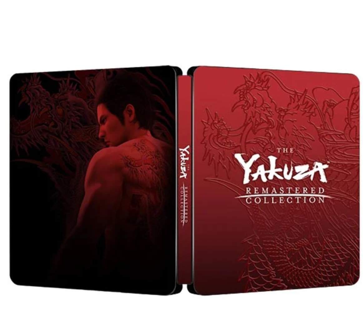 The YAKUZA Remastered Collection Brady LimitedEdition Steelbook Case Custom Made