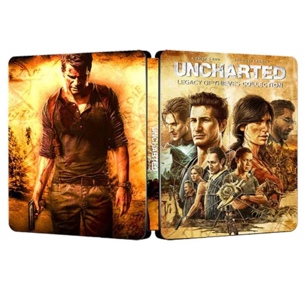 New Limited Edition Uncharted Legacy of Thieves G2 Steelbook Case Custom Made