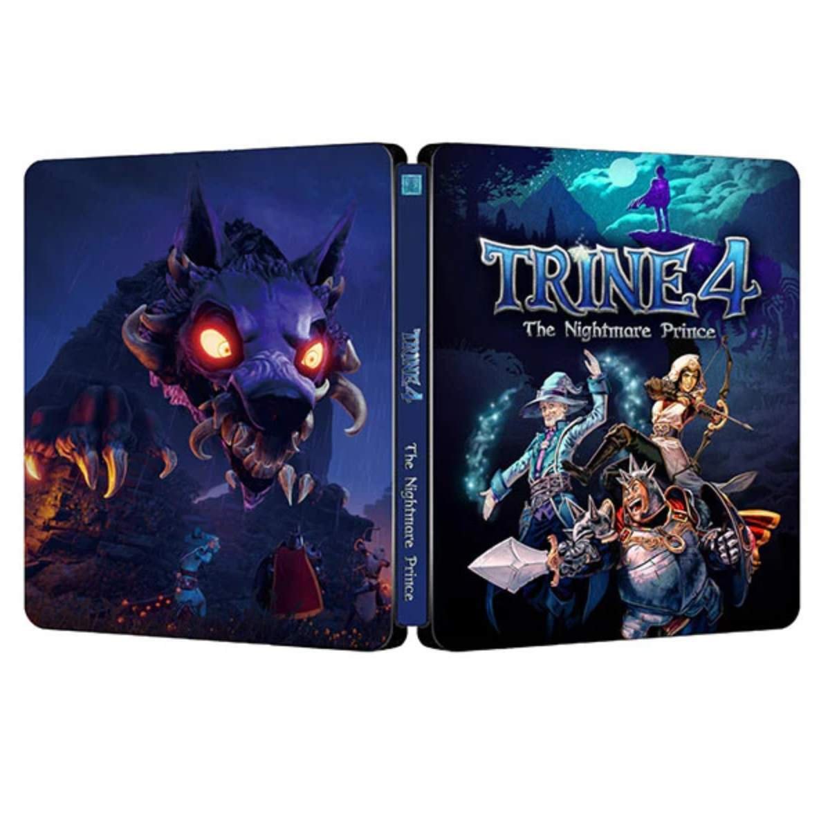 New Limited Edition Trine 4 The Nightmare Prince G2 Steelbook Case Custom Made
