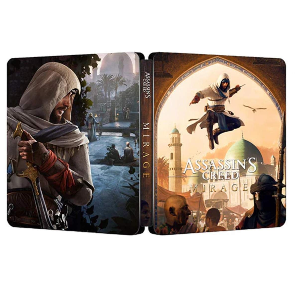 New Rare Limited Edition Assassin's Creed Mirage G2 Steelbook Case Custom Made