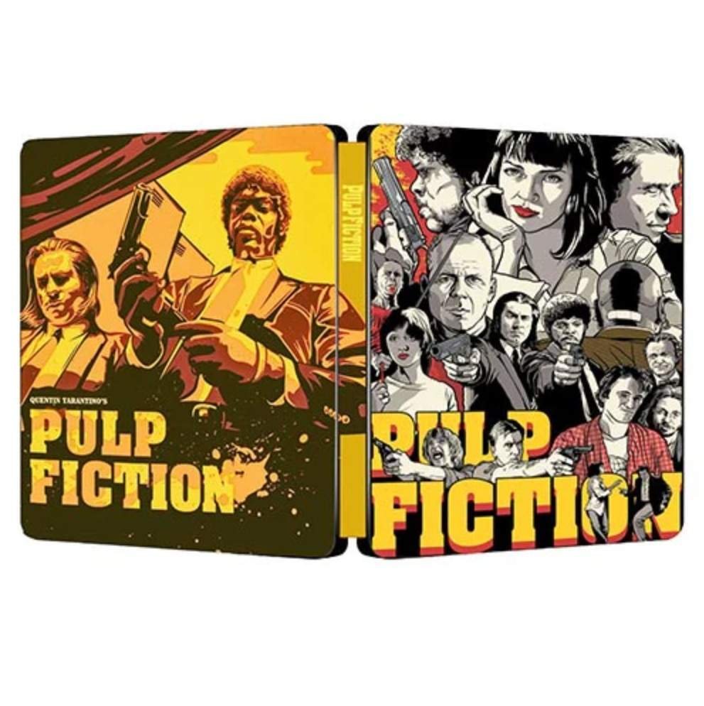 New Rare Limited Edition Quentin&acirc;��s Pulp Fiction G2 Steelbook Case Custom Made
