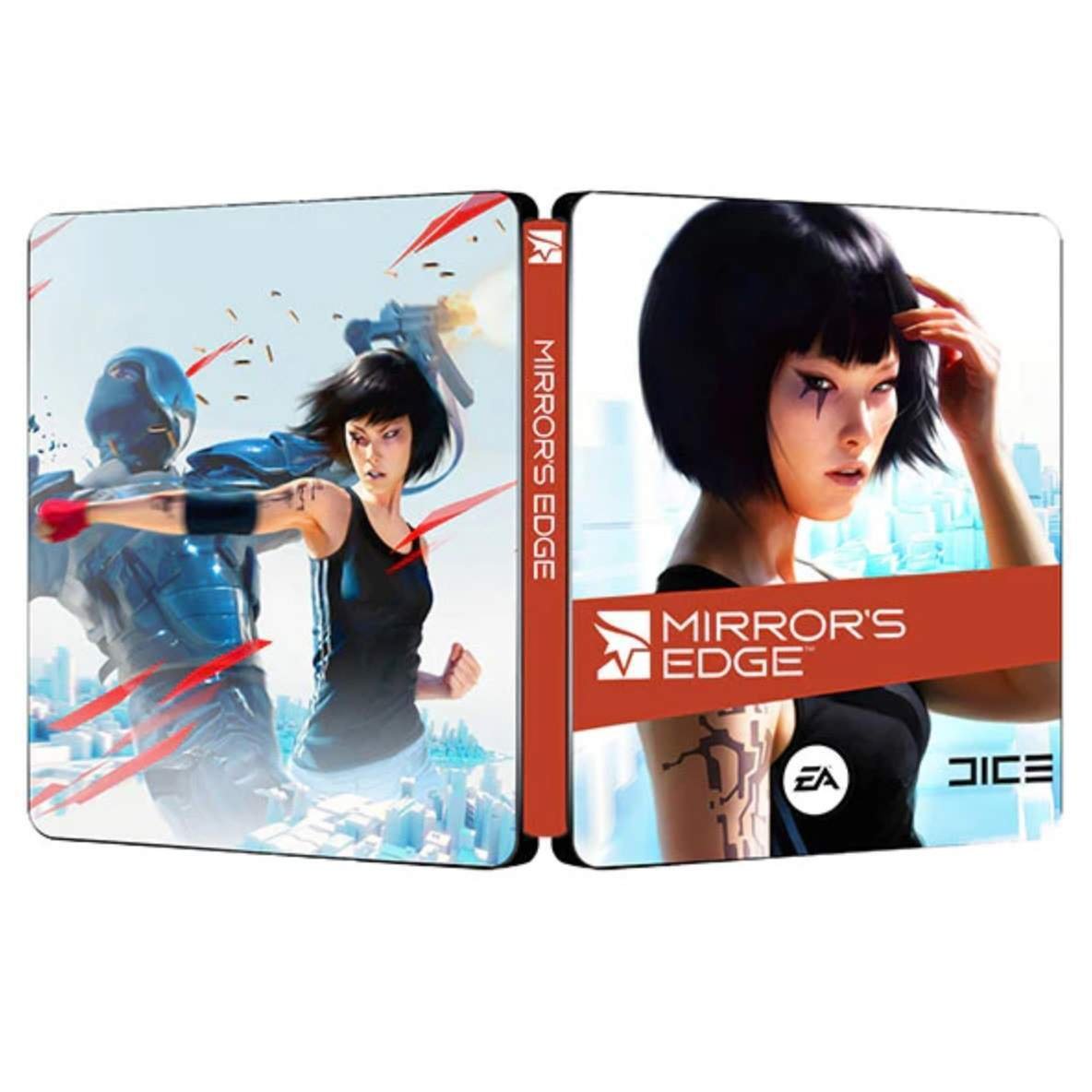 New Rare Limited Edition Mirror's Edge G2 Steelbook Case Custom Made PS4 5 XBOX