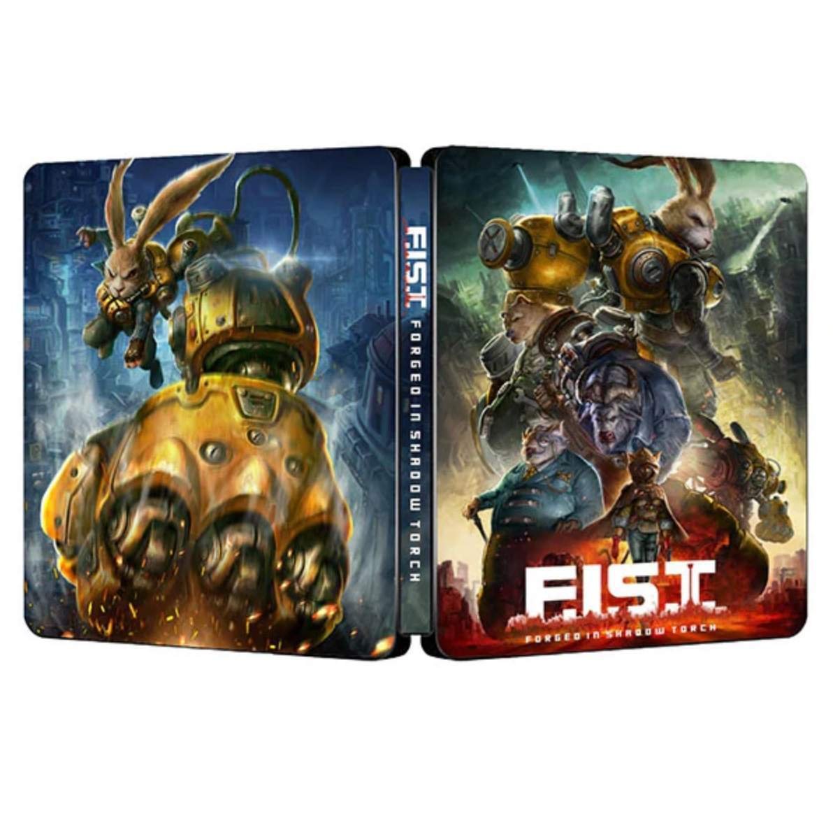 New Rare Limited F.I.S.T. Forged In Shadow Torch G2 Steelbook Case Custom Made