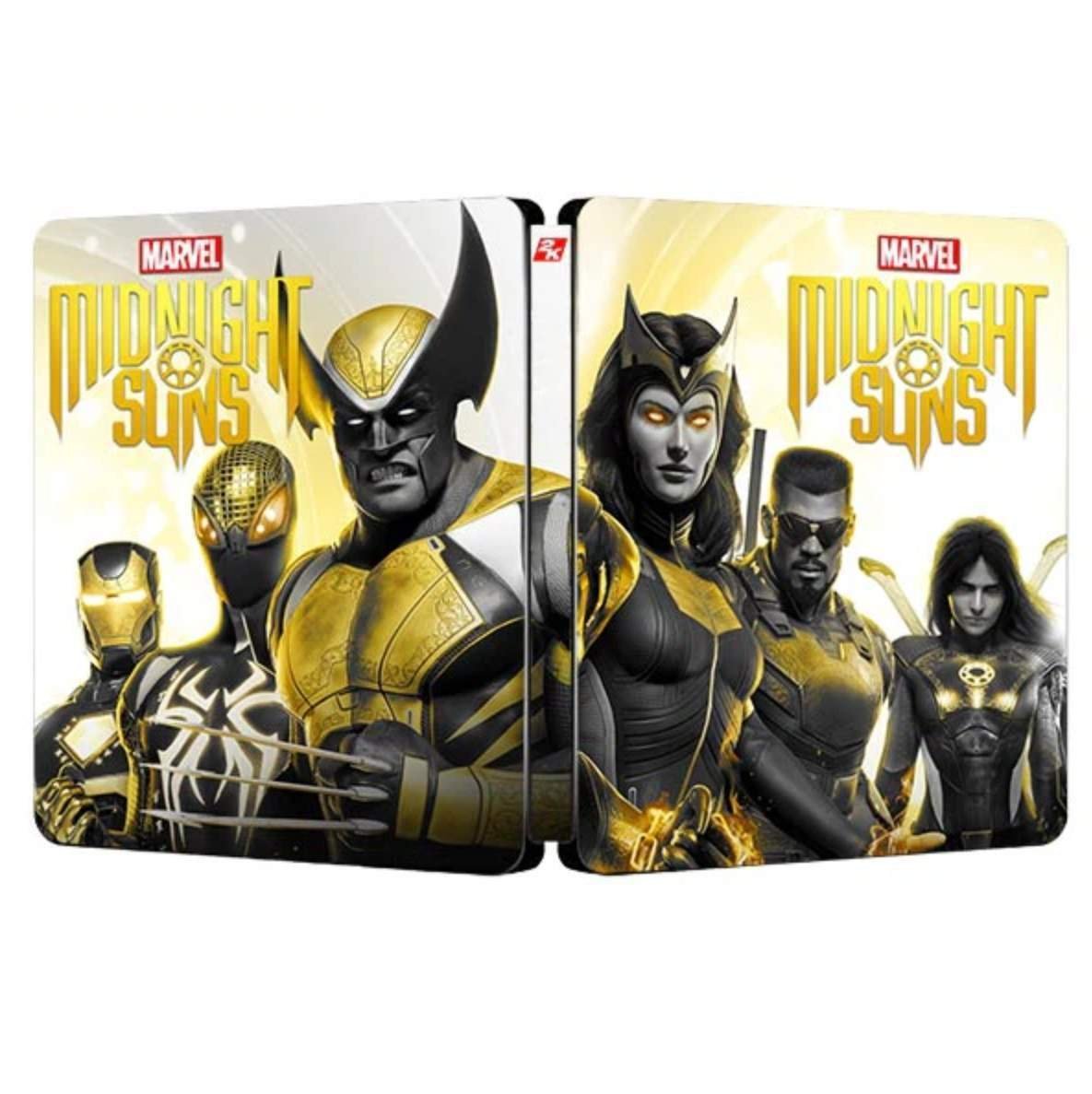 New Rare Limited Edition MARVEL'S MIDNIGHT SUNS G2 Steelbook Case Custom Made
