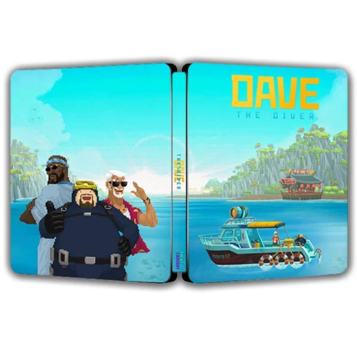 New Rare Dave The Diver Mint Rocket Limited Edition Steelbook Case Custom Made