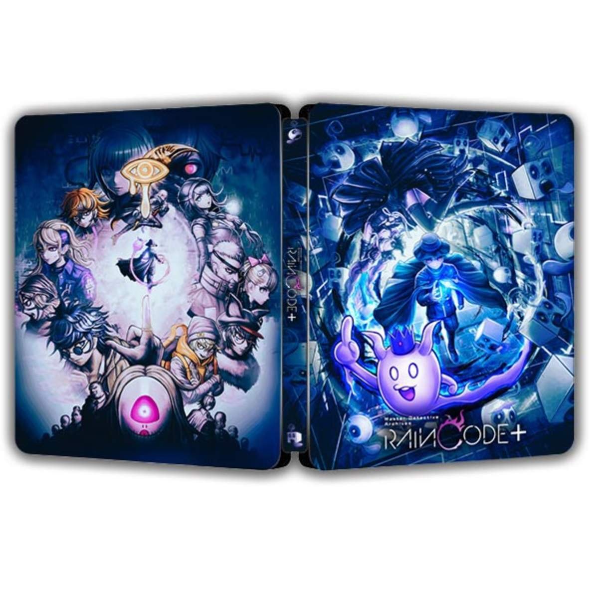 New Limited Master Detective Archives RAIN CODE Plus Steelbook Case Custom Made