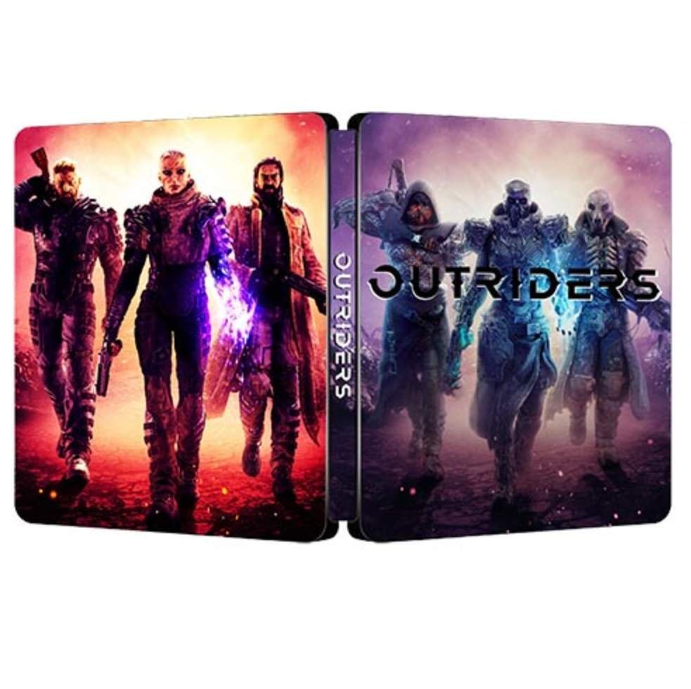New Rare Limited Edition Outriders WORLDSLAYER G2 Steelbook Case Custom Made