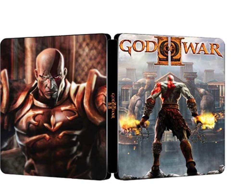 New Rare Limited Edition God of War 2 Nostalgic G2 Steelbook Case Custom Made