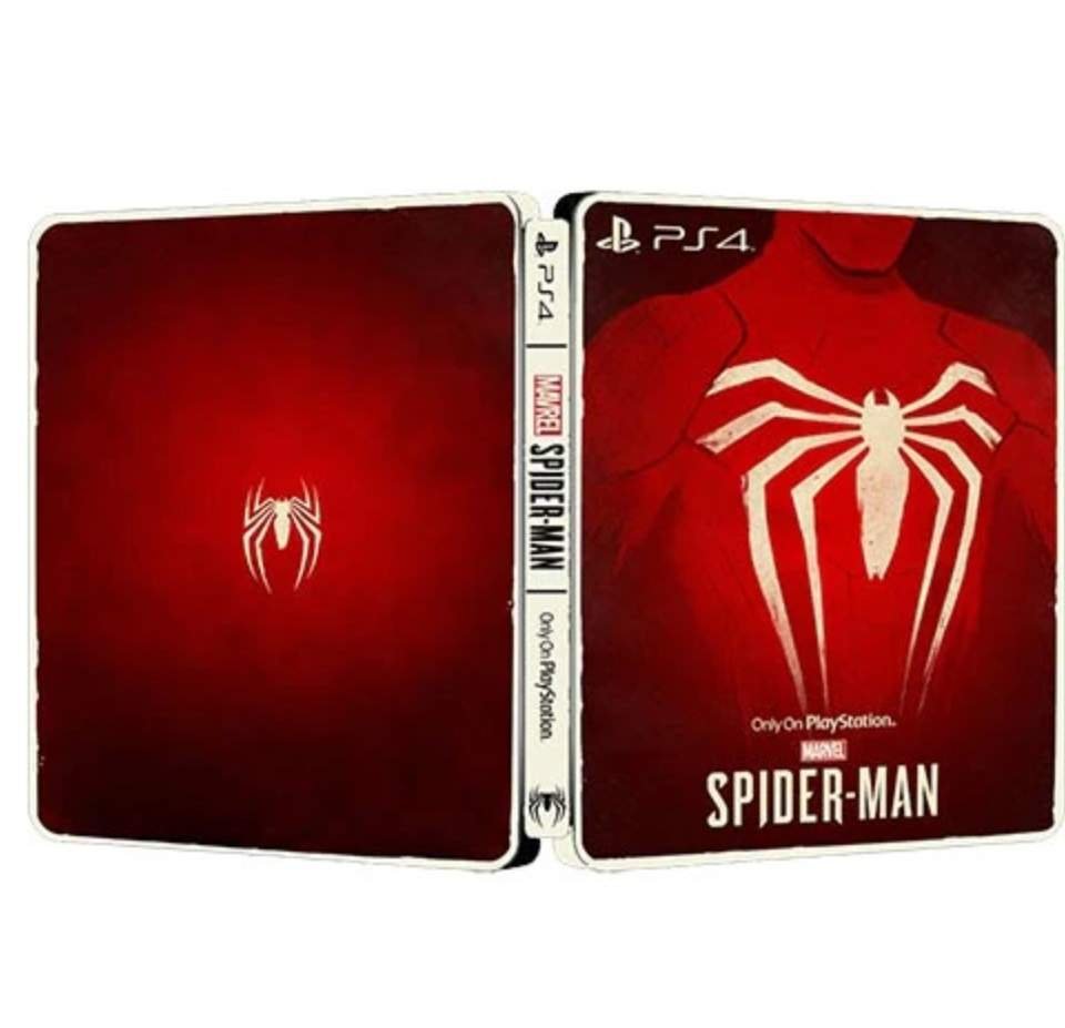 New Limited Edition Spider-Man | Only On PlayStation Steelbook Case Custom Made