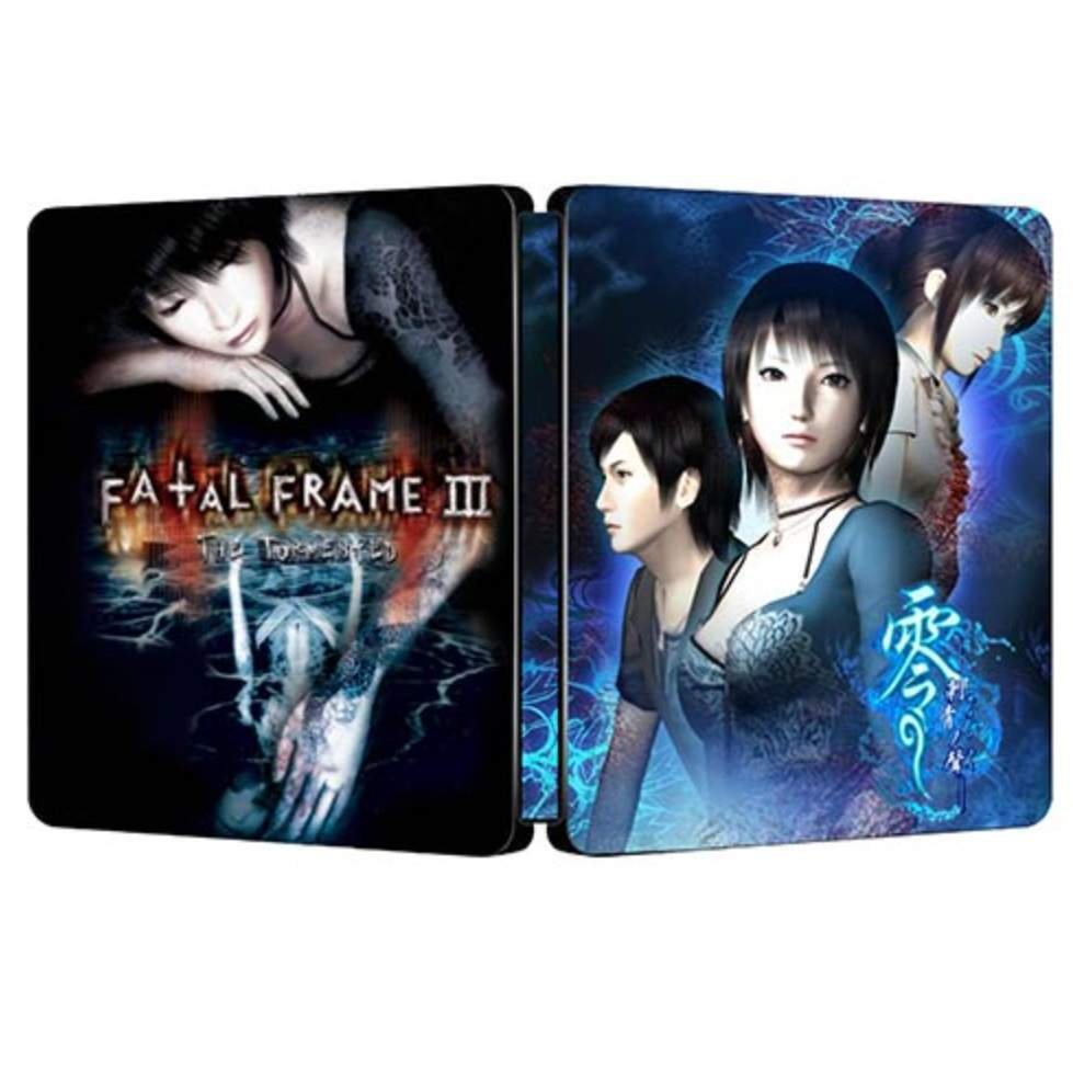 Limited FATAL FRAME 3/ PROJECT ZERO The Tormented G2 Steelbook Case Custom Made