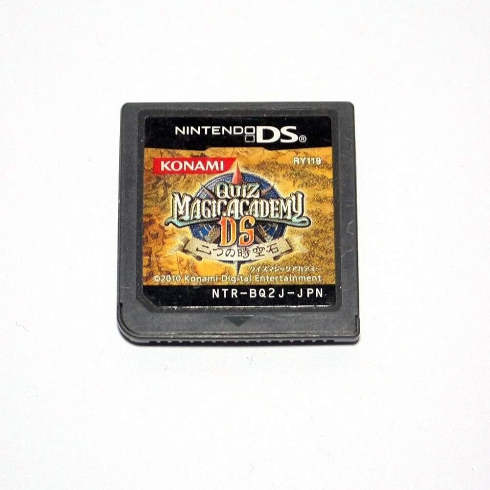 QUIZ MAGICAL ACADEMY DS: Futatsu no Jikuu Koku Game For Nintendo DS/NDS/3DS JAPA