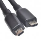 19 cm micro HDMI to micro HDMI male to male HD video cable dual head micro HDMI