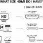 19 cm micro HDMI to micro HDMI male to male HD video cable dual head micro HDMI
