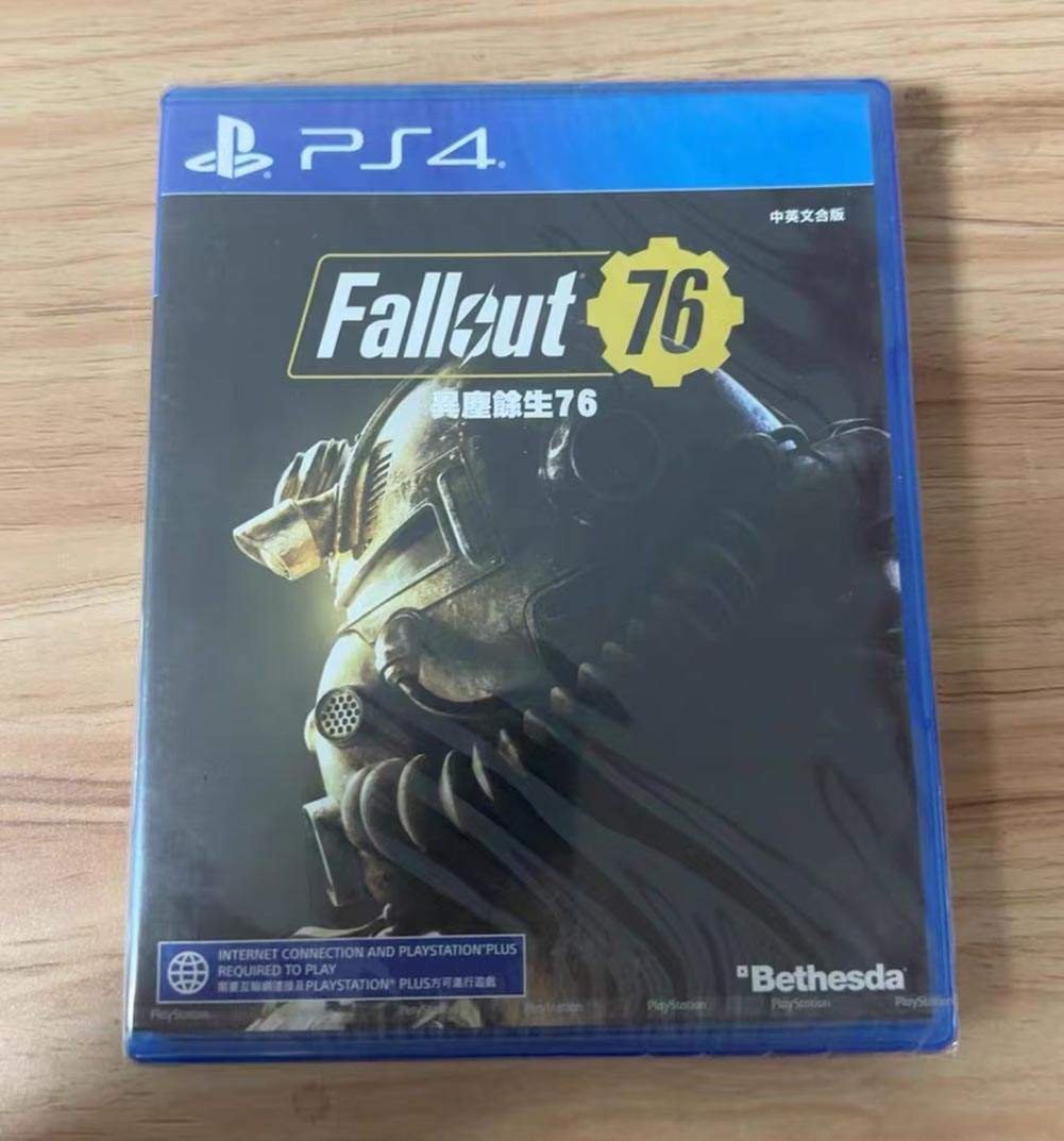 Brand New Fallout 76 Game PlayStation 4 PS4 PS5 Region Free Sealed HongKong Vers