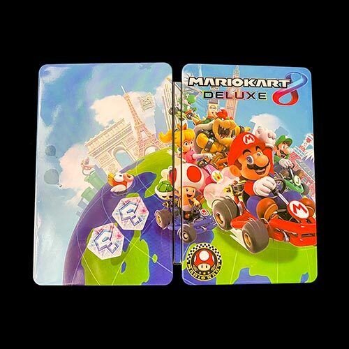 New Limited Edition MarioKart 8 Steelbook Custom Made For Nintendo Switch