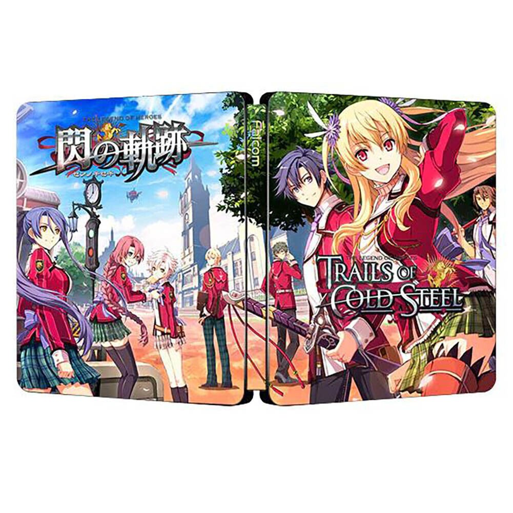 The Legend of Heroes Trails of Cold Steel Bundle 4X Steelbook Case Custom Made