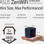 ASUS Mesh Node AX Mini WiFi 6 System AX1800 XD4N AiMesh Dual Band 2.4/5G White