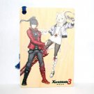 New New Official Xenoblade Chronicles 3 Limited Wooden Postcard Nintendo Switch