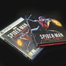 New Limited Edition Spider-Man Miles Morales PS5 Game & Custom Made Steelbook