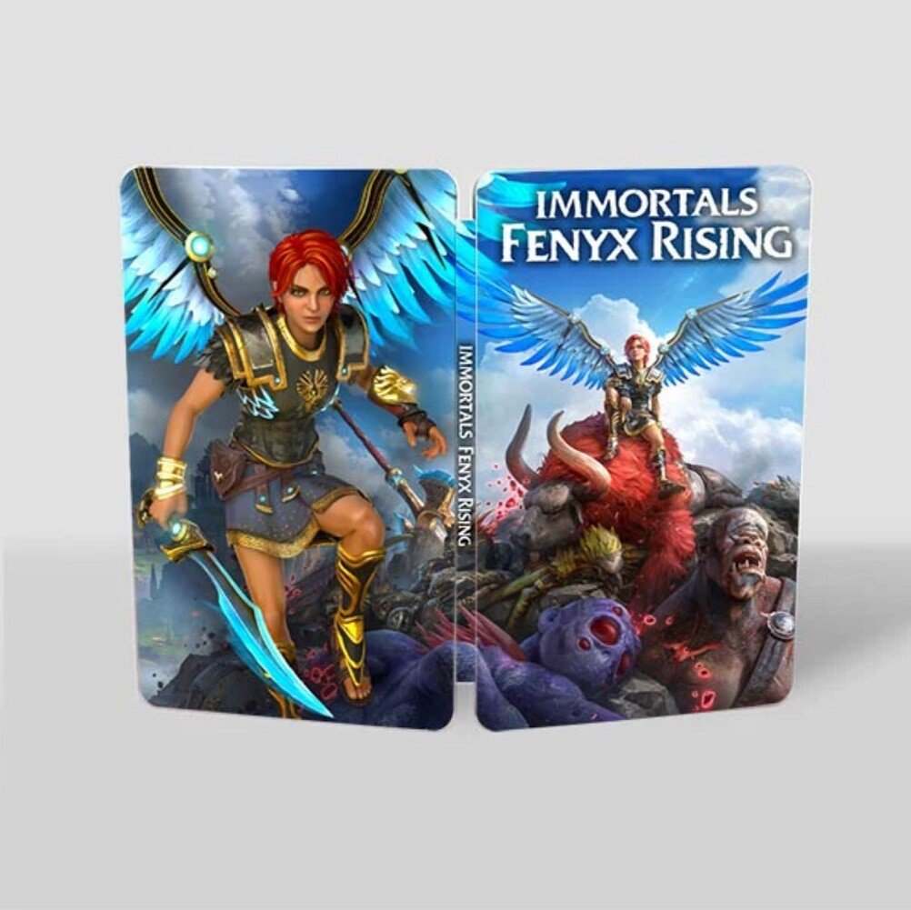 Limited Edition Immortals Fenyx Rising Steelbook Custom Made For Nintendo Switch