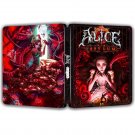 Limited Edition Alice Asylum Reality Steelbook Case Custom Made