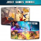 Josef Game Split Fiction+It takes two Limted Bundle Steelbook Case Custom Made