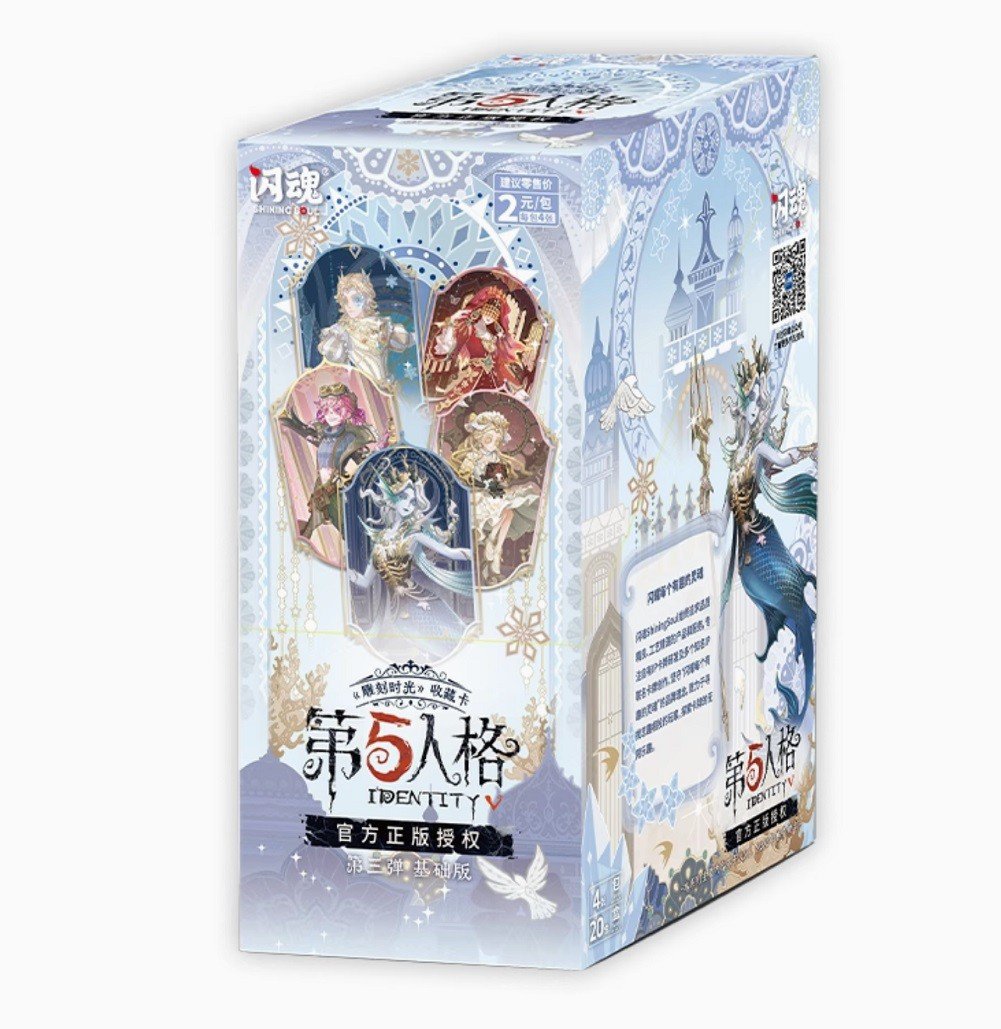 Shiningsoul Identity V Engraving  Time Card Game Booster Box Vol.3 Official New