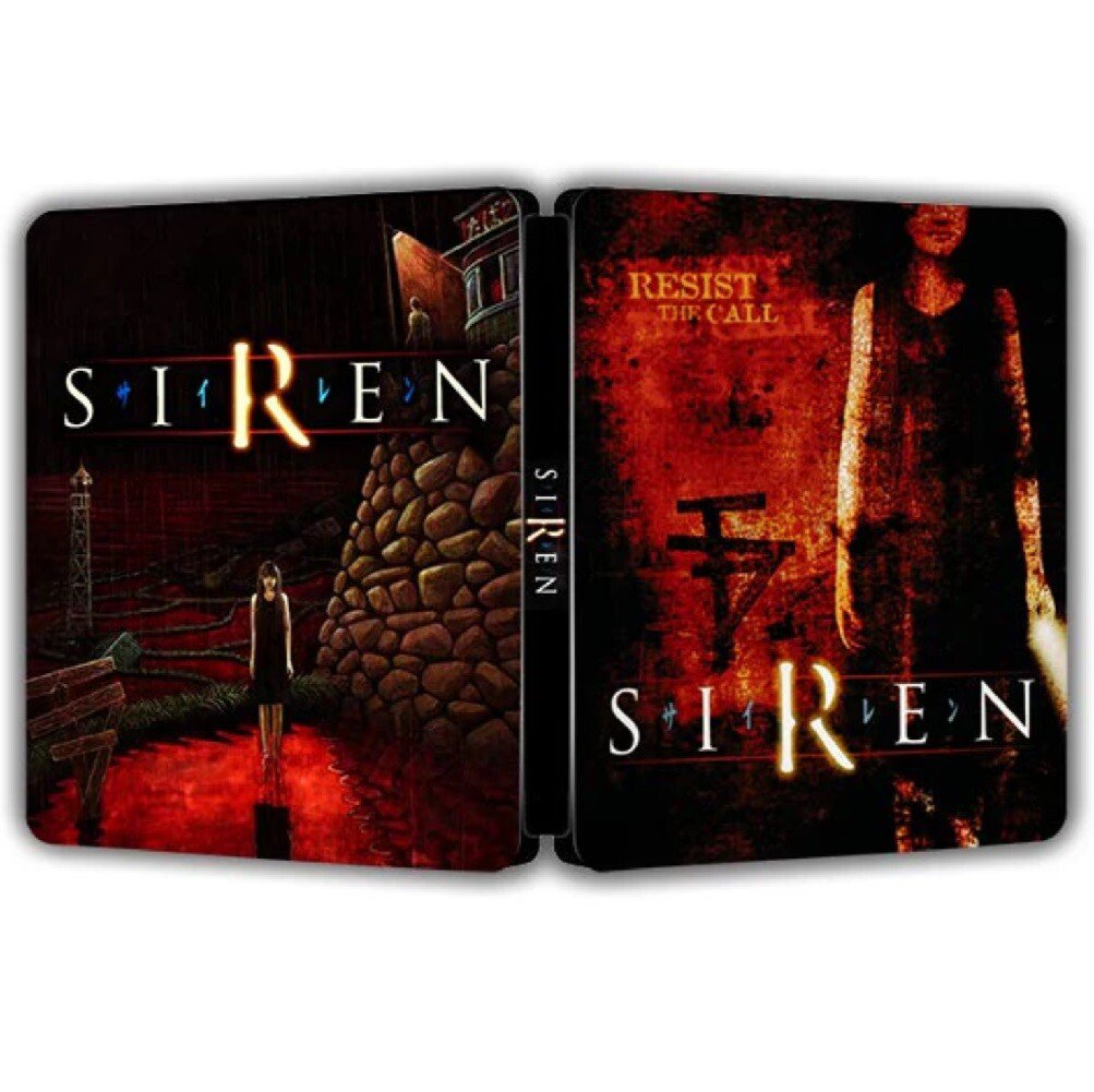 Limited Edition Siren Retro Edition Steelcase Steelbook Case Custom Made