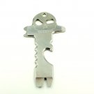 New Steel EDC Gaer Multi Tool Bottle Opener Outdoor Camping Pocket Gear GJK002