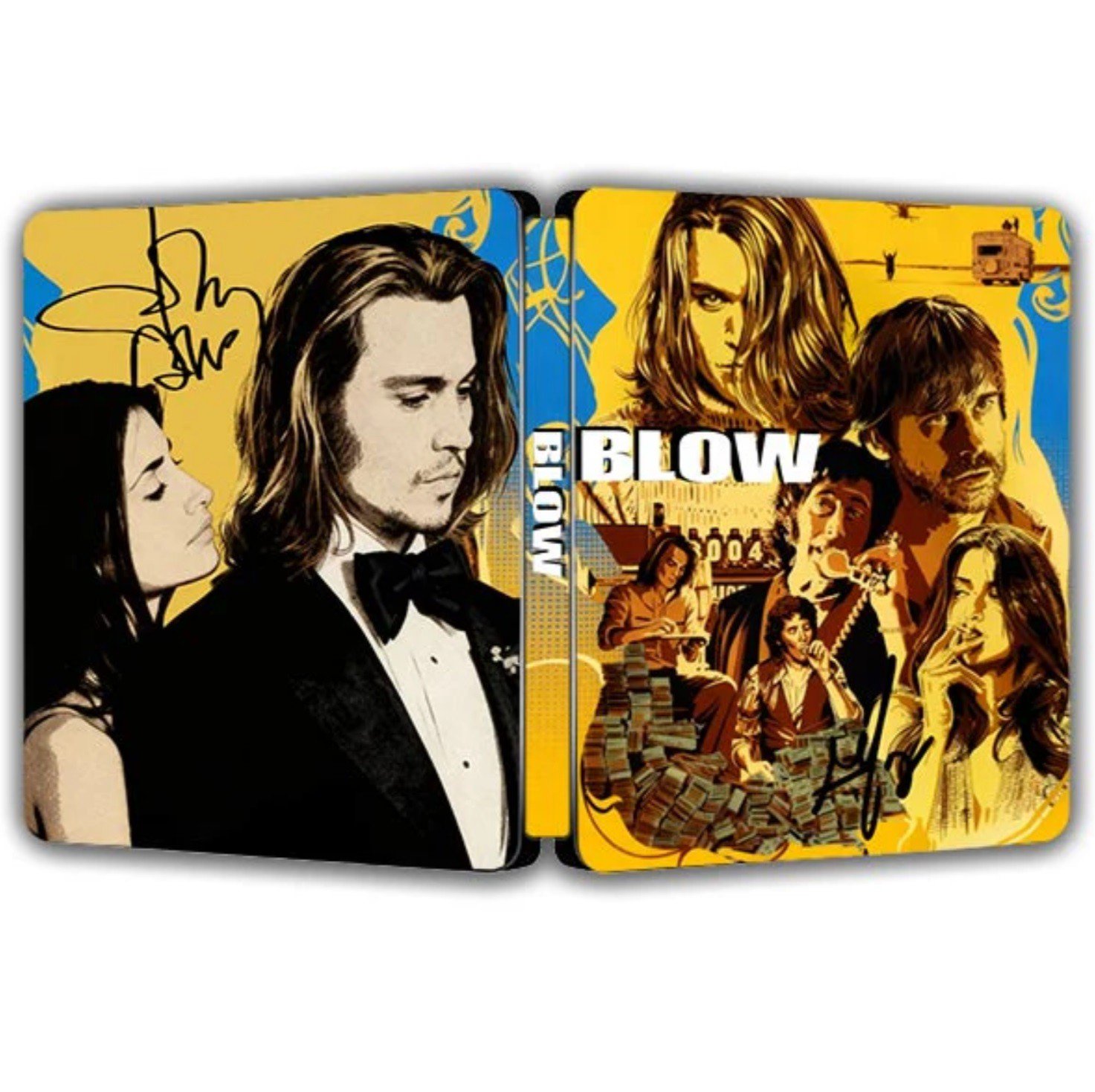 Custom Made Limited Edition BLOW 2001 Signature Steelbook Case New